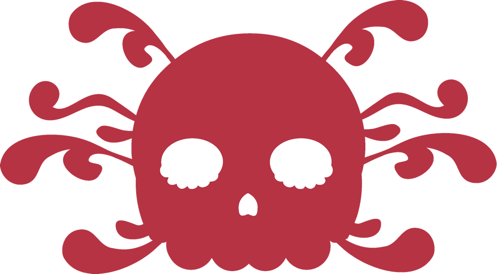 Avoid Peril red skull logo